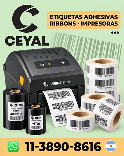 IMPRESION CON RIBBON - Pedilo a tu medida