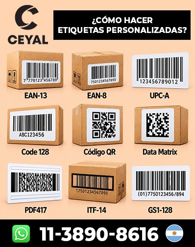 etiquetas para comercios Arg