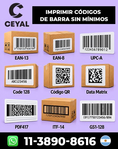 etiquetas para comercios Arg